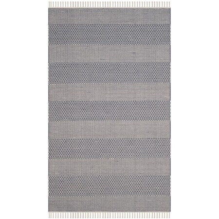 Safavieh Montauk 2 ft. - 3 in. x 12 ft. Rectangle Area Rug - Ivory & Navy MTK330B-212